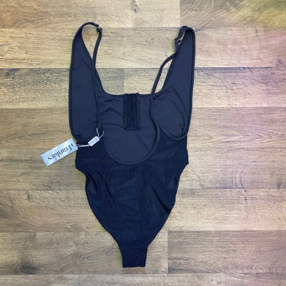 Black Adele Frankie’s Bikinis One Piece - Picture 2 of 5